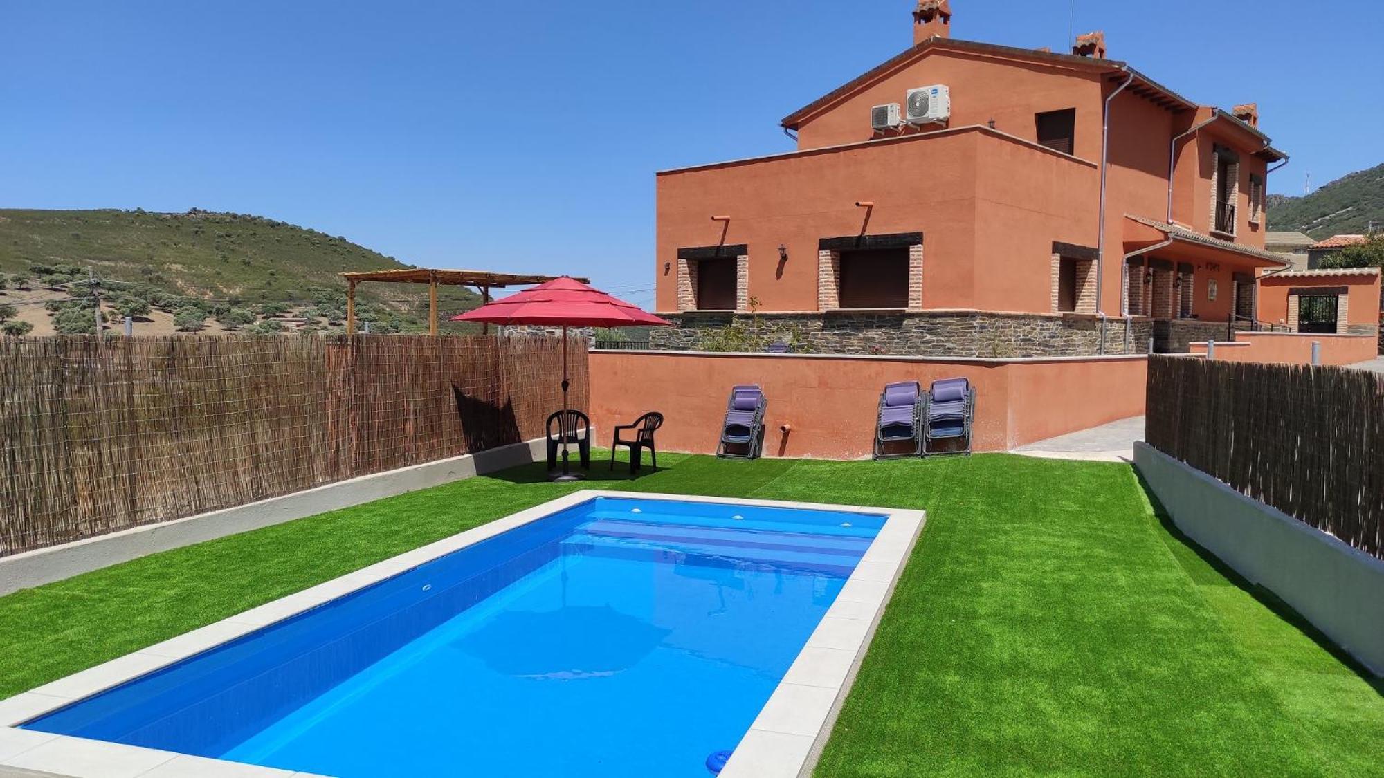 Casa Rural La Colmena Del Geoparque Navatrasierra Exteriér fotografie